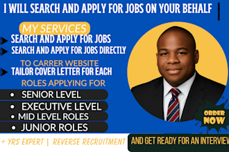 job search, search and apply jobs, reverse recruit for jobs, job hunt, find job