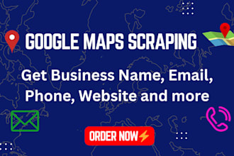 do google map scraping, lead scraping, b2b lead generation