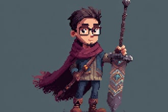 create pixel art characters and animations for you