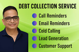 do cold calling for debt collection reminder calls and lead generation