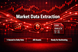 extract stock and crypto market data into excel