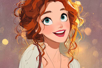 draw cute cartoon character