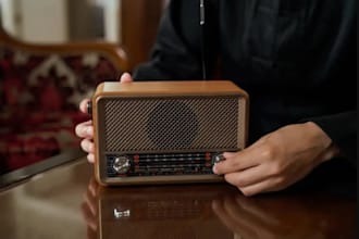 record a professional radio voiceover or ad spot in a broadcast quality studio