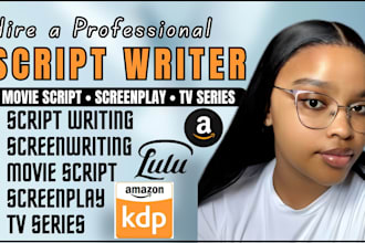 write and ghostwrite your movie script, screenplay or TV pilot
