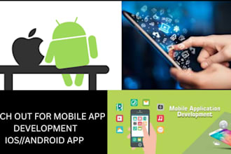 do mobile app development android app and ios app