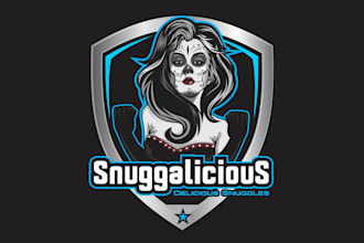 design express fem empowerment logo for game studio
