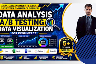 analyze ecommerce data and run ab tests to boost your sales