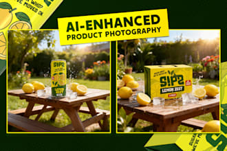 create a stunning professional ai product photography