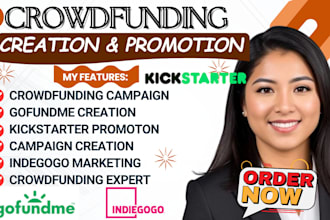 do crowdfunding campaign creation on gofundme, wefunder