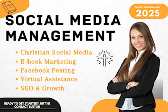 manage social media, christian social media manager, christian ebook marketing