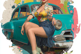 do a pin up girl and pin up girl