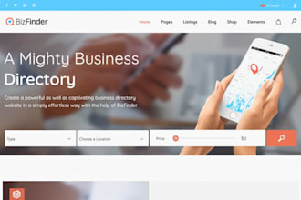 business directory website geodirectory using listing pro hivepress voxel theme
