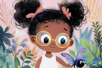 children story book illustration children story book illustration
