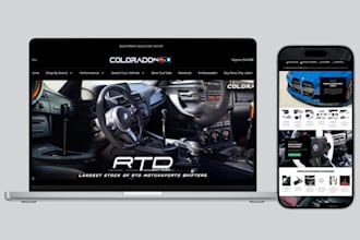 build auto part shopify store automotive website car accessories store