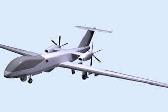 refix 3d printable drone model,3d cad model,uavs aircraft,gtav jet,3d spaceship