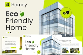 create modern powerpoint presentation, pitch desk and investor pitch desk design