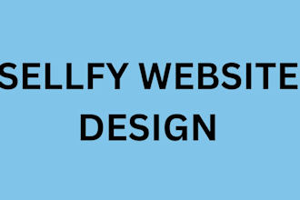do sellfy website design and redesign
