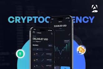 build crypto or fiat mobile wallets and exchange platforms, crypto web