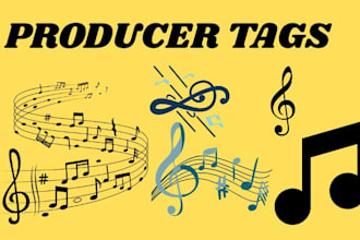 dj drop producer tags music producer music sound