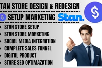 setup stan store, stan store design, stan stan marketing, stan stan seo funnel
