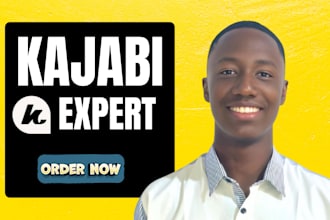 do kajabi website design, kajabi online course or landing page, kajabi expert