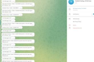 set up a telegram bot and mql5 function to send messages from metatrader 5