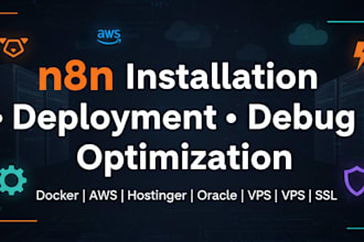 install, deploy, debug, and optimize n8n on selfhosted servers, docker