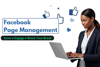 manage your full facebook page or profile