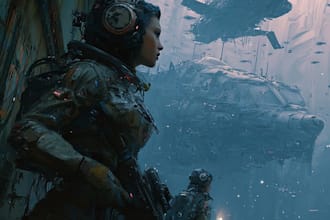 sci fi illustration and sci fi art