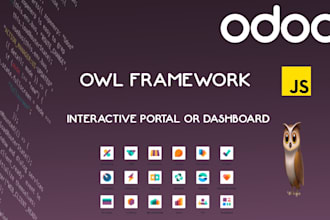 build modern odoo owl js components and dynamic interfaces