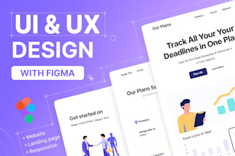 do figma website design, figma website, website ui ux design