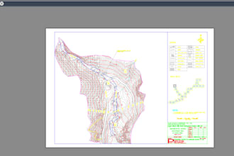 create civil 3d surface, profile, grading plan, and earthwork quantity