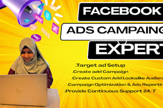 manage targeted facebook ads campaigns to grow your brand