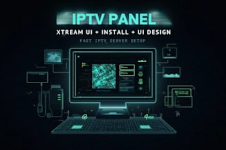 install iptv panel, xtream ui, iptv server setup, xui one iptv panel, xui server