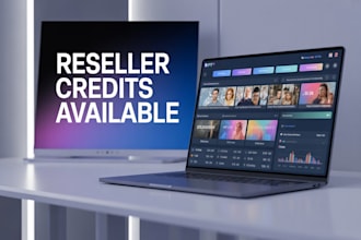 deliver iptv panel with reseller credits ready to use