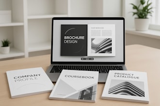 design online catalogues, digital brochures, coursebook, presentations, flipbook