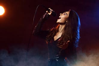 be your professional female singer, songwriter, and vocalist for any genre