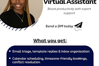 be your reliable virtual assistant