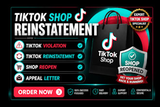 do tikok shop violation removal tiktok suspension tiktok shop reinstatement