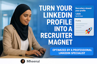 optimize linkedin profile with job winning keywords and personal brand strategy