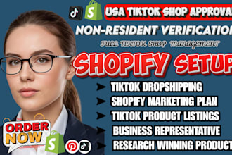 be your USA tiktok shop business representative