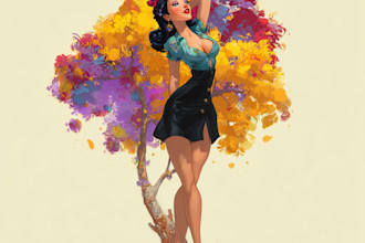 do a pin up girl and pin up girl