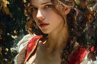 hand paint a museum quality oil reproduction of any classical painting