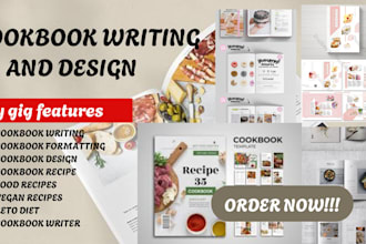 masterfully write cookbook, recipes writing cookbook design cookbook formatting