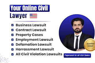 be your civil law expert for property, contract, and employment litigation