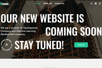 design redesign wix pre launch site coming soon teaser brand launch beta website