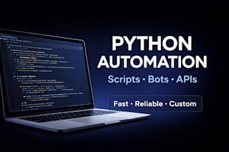 build python web scraping and automation scripts