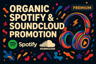 boost your spotify and soundcloud with real promotion