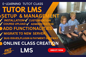 create, customize and fix tutor lms website for online courses and elearn