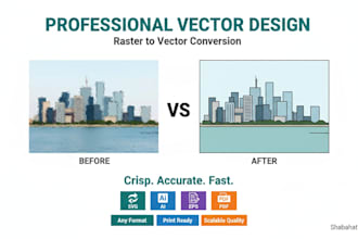 trace, redraw, and vectorize your artwork perfectly
